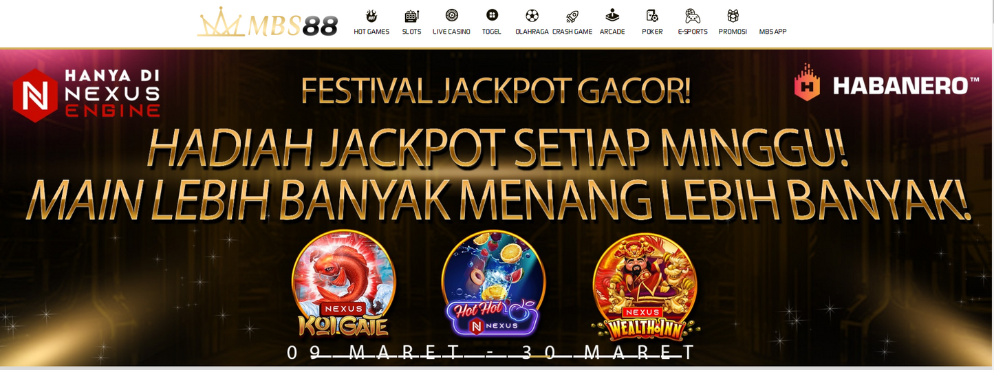 MBS88 💶 WEB GAME SLOT ONLINE PALING GACOR DAN SLOT RESMI INDONESIA